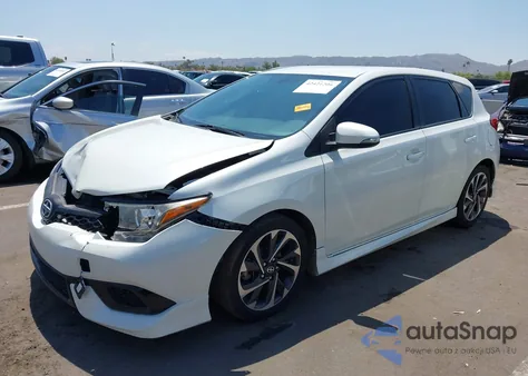 2016 Scion Im из США, поврежденный, VIN JTNKARJE5GJ510896
